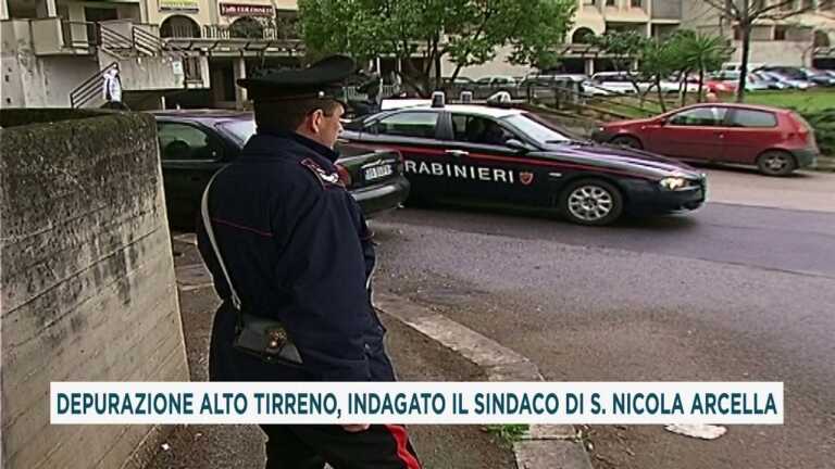 DEPURAZIONE ALTO TIRRENO, INDAGATO IL SINDACO DI S. NICOLA ARCELLA