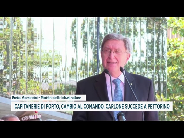 CAPITANERIE DI PORTO, CAMBIO AL COMANDO CARLONE SUCCEDE A PETTORINO