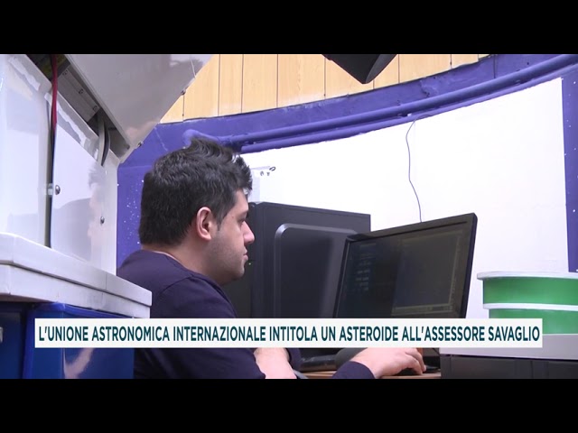 L’UNIONE ASTRONOMICA INTERNAZIONALE INTITOLA UN ASTEROIDE ALL’ASSESSORE SAVAGLIO