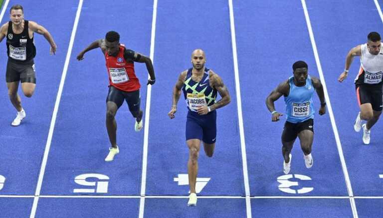 ATLETICA, JACOBS VINCE I 60M A BERLINO IN 6″51