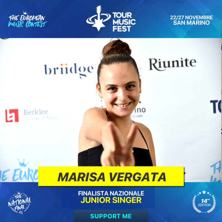 Marisa Vergata, un talento calabrese in finale al Tour Music Fest – The European Music Contest