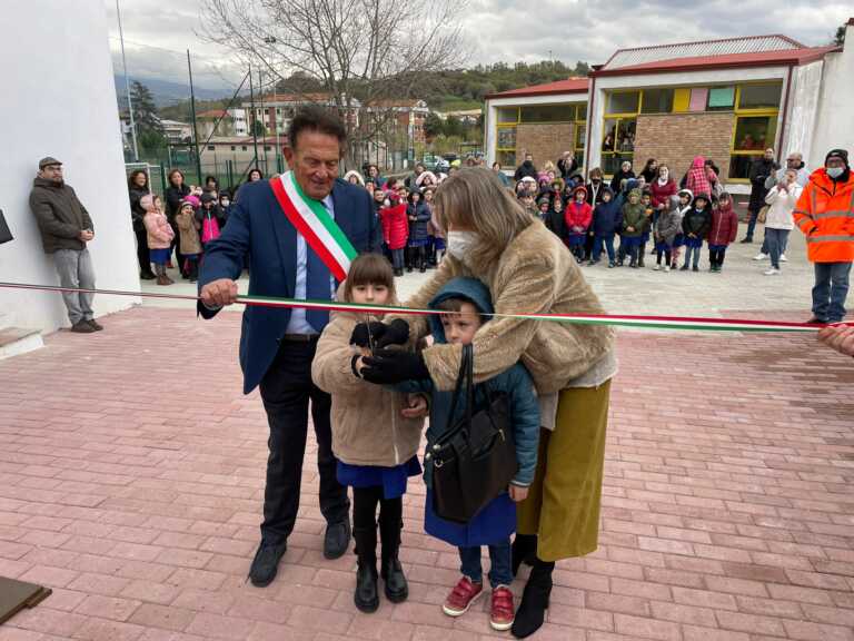 Rende, inaugurata la nuova scuola di Linze