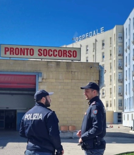 Aumenta il numero di poliziotti presso l’Ospedale San Giovanni di Dio di Crotone
