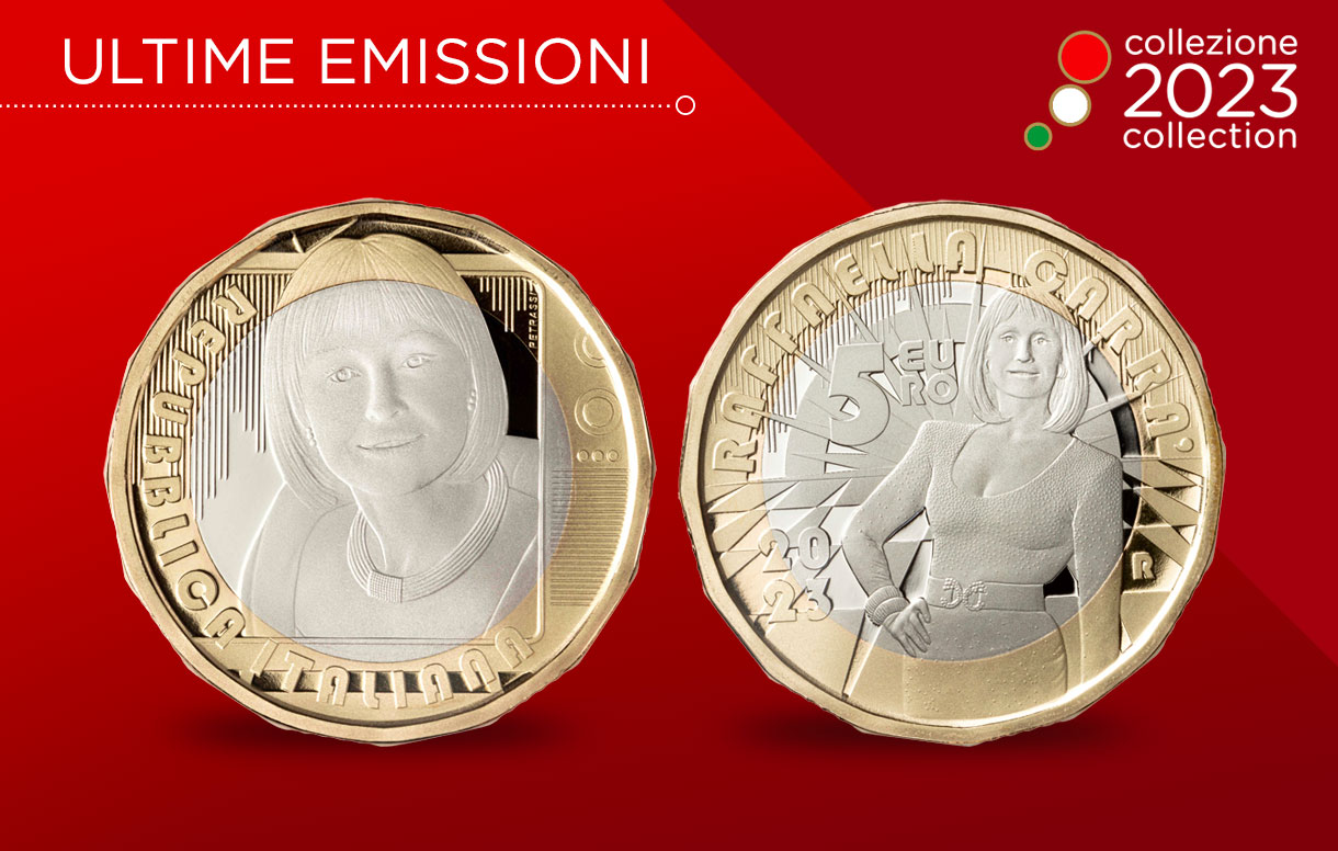 Emessa la moneta da 5 euro con l’effige di Raffaella Carrà, tiratura da 15.000 pezzi