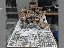 Scavi clandestini e ricettazione di beni archeologici, arresti e perquisizioni nell’operazione “Scilletium” dei Carabinieri del TPC